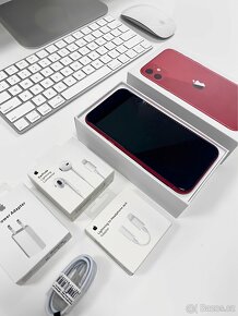iPhone 11 Red KONDICE BATERIE 100% TOP - 4