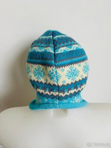 Zimní pletená čepice, laponka, Carra, vel. 56, - 4