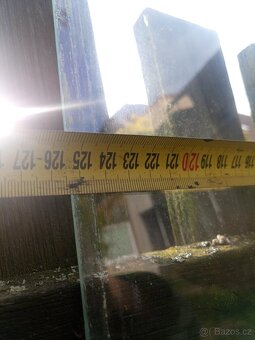 Tabulové sklo o tloušťce 3-4mm ze starých oken - 4