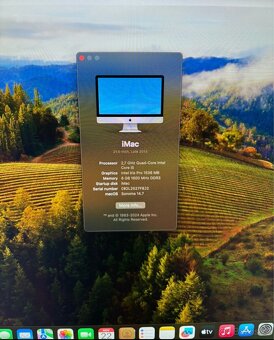 iMac 21,5” late 2013 i5 SSD disk origo krabice - 4