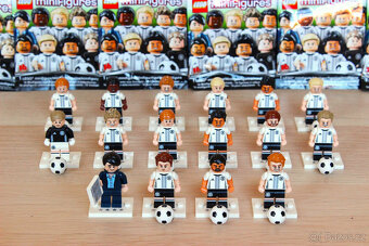 LEGO 71014 sběratelské minifigurky DFB - kompletní sada - 4