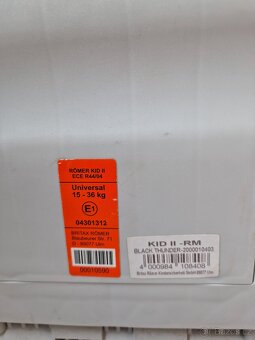 BRITAX ROMER Kid II Black - 4