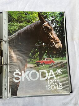 Škoda originální prodejní letáky 1940-1999 - 4