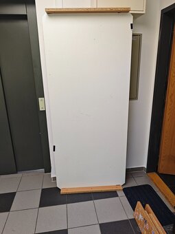 Dřevěná dětská postel, 90x200, pevný rošt - Zlín - 4