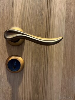 Rozetové dveřní kování Cobra Kate PZ, bronz - 4