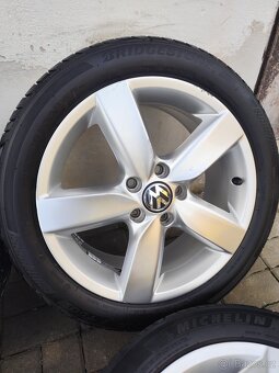 ALU 5x112 r17 VW + 225/45/17 - PĚKNÁ SADA - 4