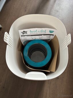 Tommee Tippee Twist & Click White koš na pleny - 4