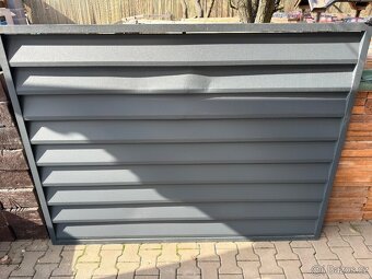 4x plotové pole pozink antracit 150x200cm - 4