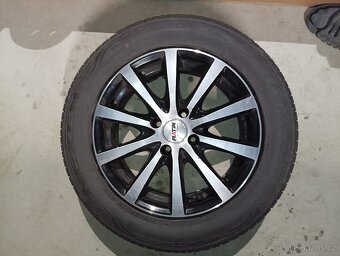 Alu kola Platin P69 4x108 + letní pneu - 4