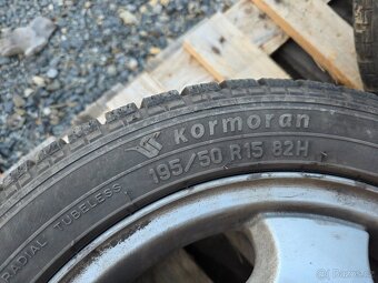 Zimní zánov.sada Al.kol +pneu kormoran 195/50R15 AKCE - 4
