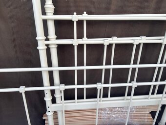 IKEA Postel kovová, s roštem, jednolůžko  95x200cm - 4