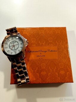 Swarovski / Oriflame Orange collection Hodinky - 4