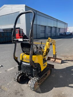 Minibagr Yanmar SV08 rychloupínač 4x lžíce. TOP - 4
