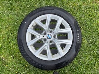 Zimní ALU BMW 574 R17 vč. pneu, TMPS a krytek - 4