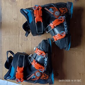Dětské lyže Rossignol 100 cm a lyžařské boty Tecnica - 4