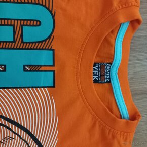 C&A + Kik 2x oranžové tričko v. 146-152 TOP - 4