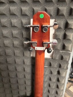 Akustická baskytara Harley Benton GS-Travel-E Bass Mahog - 4