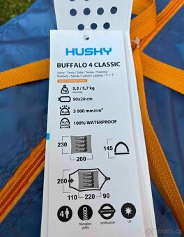 HUSKY BUFFALO 4 Classic & MONASTER BLUE -10℃ - 4