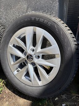 Prodám kola s celoročními pneumatikami 185/65 R15, 5x100 R15 - 4