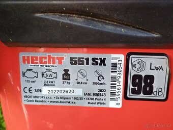 Benzínová sekačka Hecht 551 SX v záruce - 4