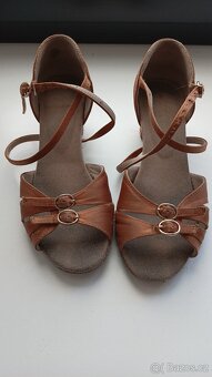 Taneční obuv dívčí H-DANCE G2176, UK size 3,5 - 4