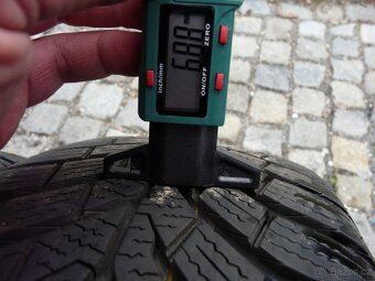 ZIMNÍ PNEU + DISKY 195/65R15 RENAULT 15" DACIA - 4