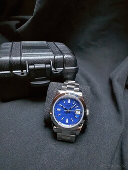 SeikoMod datejust sapphire blue 40mm - 4
