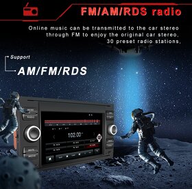 Nové AUTORÁDIO Ford Transit Galaxy Mondeo Rádio Focus ANDROI - 4