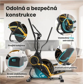 Eliptický trenažer Climber HS-450B Dynamic - 4