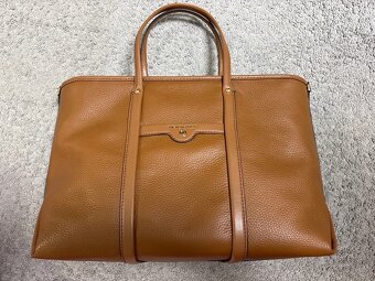 Michael Kors Beck hnědá kožená kabelka - 4