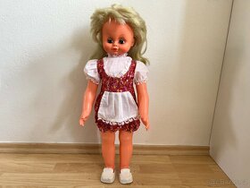 Retro panenky z 80 let, velikost od 36 do 58 cm. - 4