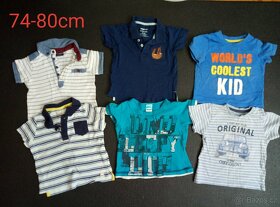Košile, trička, šortky pro kluka 68-74,74-80,80-86 - 4