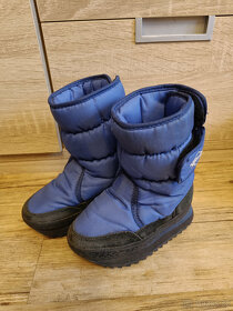 Dětské zimní boty vel, 24 modré, 27 (červené) - 4