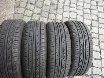 ALU KOLA + LETNÍ PNEU 195/55R15 PEUGEOT CITROEN - 4