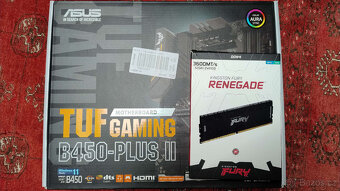 ASUS B450-PLUS II +Ryzen 5 5600 +32GB DDR4 3600MHz +Fera 3 - 4