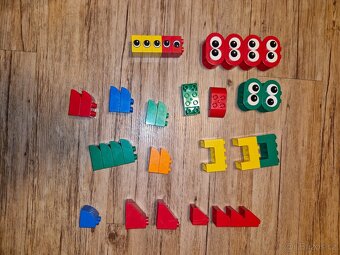 Lego Duplo MIX - osoby, zvířata, kostky, podložky - 4