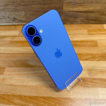 iPhone 16 Plus 128GB,modrý, 100% baterie, eSIM (rok záruka) - 4