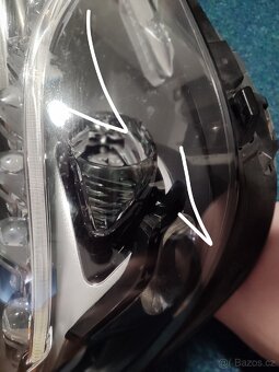 Originální právě přední Led světlo na Mercedes-Benz - 4