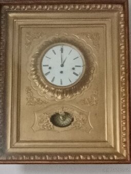Hodiny Biedermeier , etažérka - 4