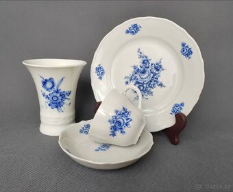 Sada starožitného porcelánů: trio Bavaria a váza Kaiser - 4