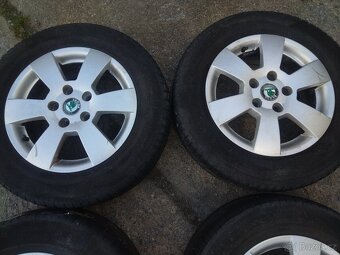 Prodám alu kola 195 /65 r15. 5x112 - 4