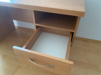 Psací stůl dřevotříska barva olše 60x120 A - 4