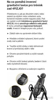 Gravitační lavice - 4