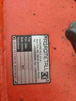 Šípová  radlice AGROMETALL  SR-M 1500 - 4