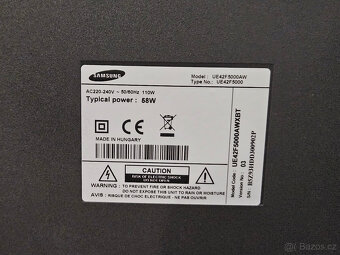 TV Samsung - UE42F5000 - 4