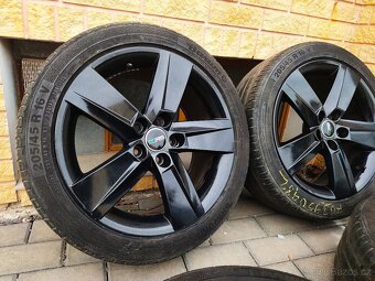 Originální alukola Škoda VRS 5x100 R16, ET 46 včetně pneu - 4