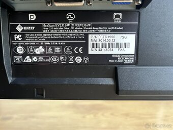 Monitor Eizo FlexScan EV2316W 23" - 4