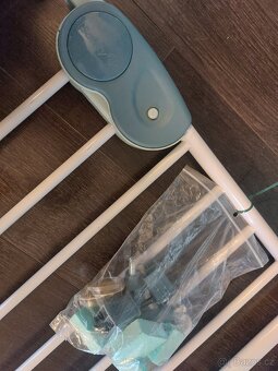 Dětská zábrana na postel + zábrana do dveri, nad schody - 4
