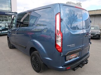 Ford Transit Custom 2.0TDCi,96kW,6míst,klima,tažné - 4