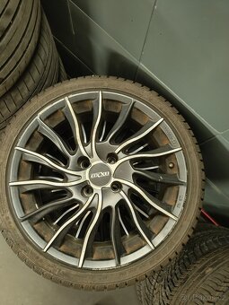 4x108 r17 alu + zimní gumy - 4